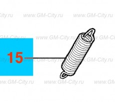 Пружина возврата педали сцепления Chevrolet Cobalt