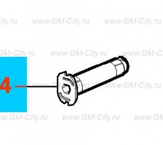 Вал оси педали сцепелния Chevrolet Cobalt