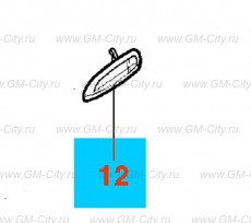 Ручка задней левой двери Chevrolet Cobalt