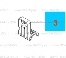 Кронштейн радиатора верхний Chevrolet Aveo T300