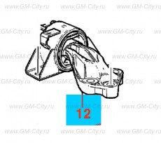 Крепление коробки передач Chevrolet Cobalt