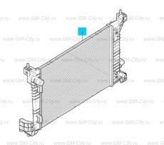 Радиатор Chevrolet Cobalt