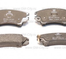 Колодки тормозные передние Chevrolet Malibu