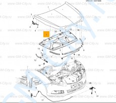 Шумоизоляция капота Chevrolet Cruze