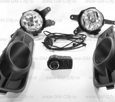 Фары передние противотуманные комплект Chevrolet Cruze