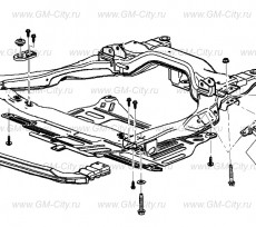 Элемент жесткости Chevrolet Spark M300