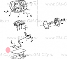 Прокладка масляного поддона акпп Cadillac SRX І