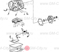 Масляный поддон акпп Cadillac SRX І