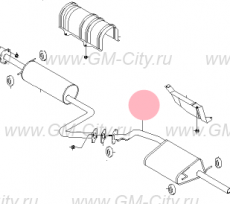 Глушитель Chevrolet Lanos