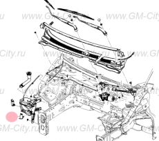 Мотор стеклоомывателя Chevrolet Lanos