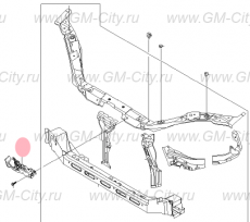 Замок капота Chevrolet Rezzo