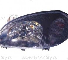 Фара левая с электрокоректором Chevrolet Lanos