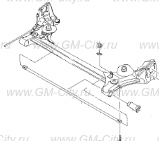 Балка задняя Chevrolet Lanos