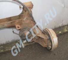 Балка задняя в сборе б/у Chevrolet Lanos