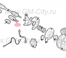 Шрус наружный с абс Chevrolet Spark M200