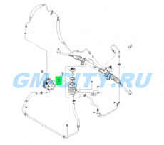 Бачок гур Chevrolet Aveo T200