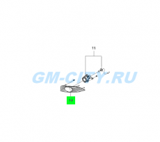 Накладка птф правая Chevrolet Epica