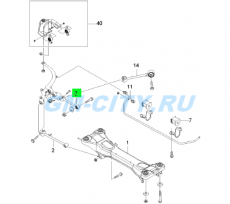 Рычаг задний поперечный Chevrolet Epica