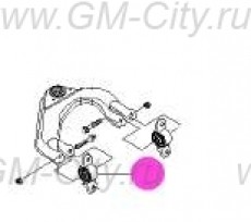 Сайлентблок заднего рычага верхний Chevrolet Epica