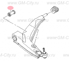 Сайлентблок переднего рычага передний Chevrolet Lanos