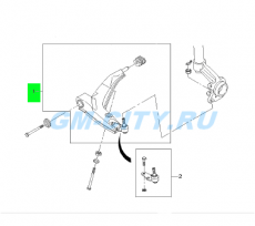 Рычаг передний левый Chevrolet Lanos