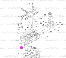 Клапан впускной lmu Chevrolet Aveo T255