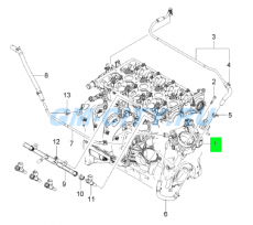 Дроссельная заслонка 1,4 ecotec Chevrolet Aveo T255