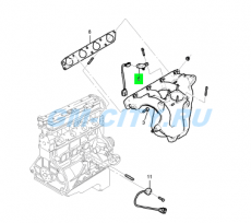 Датчик давления в впускном коллекторе Chevrolet Captiva C100