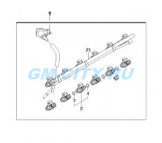 Форсунка топливная Chevrolet Epica