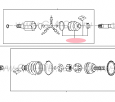 Пыльник шруса внутреннего Chevrolet Epica