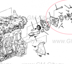 Масляный насос Cadillac ATS