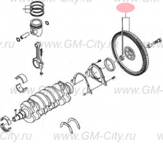 Маховик Chevrolet Aveo T200