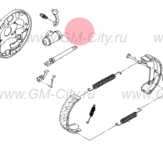 Цилиндр тормозной задний Chevrolet Spark M200