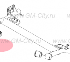 Сайлентблок задней подвески Chevrolet Spark M200