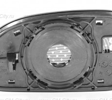 Зеркальный элемент правый с обогревом Chevrolet Lacetti