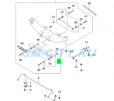 Рычаг задний поперечный Chevrolet Lacetti