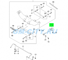 Рычаг задний продольный Chevrolet Lacetti