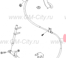 Трос сцепления Chevrolet Spark M200