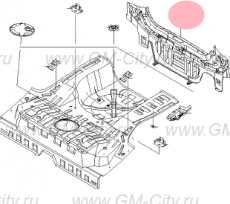 Панель задняя Chevrolet Spark M200