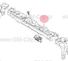 Панель передняя верхняя Chevrolet Spark M200