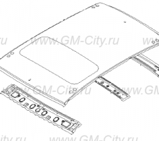 Крыша без люка Chevrolet Spark M200