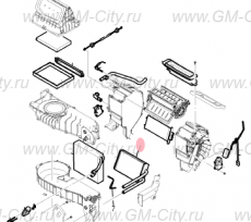 Радиатор отопителя Chevrolet Captiva C100