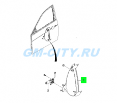 Стеклоподъемник передний левый Chevrolet Epica
