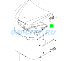 Шумоизоляция капота Chevrolet Epica
