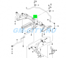 Подрамник передней подвески Chevrolet Epica
