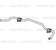 Стабилизатор поперечной устойчивочти Chevrolet Spark M300