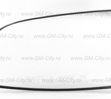 Зеркальный элемент левый с обогревом Chevrolet Aveo T250