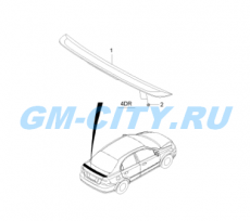 Спойлер Chevrolet Aveo T250