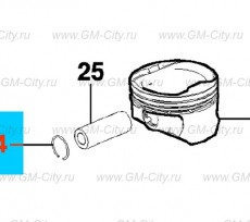 Держатель поршневого пальца Chevrolet Cobalt