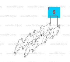 Прокладка выпускного коллектора Chevrolet Cobalt